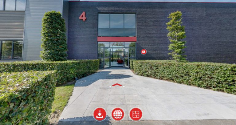 360 graden virtuele tour – entree Kemin Europe, Herentals