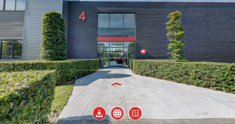 360 graden virtuele tour – entree Kemin Europe, Herentals